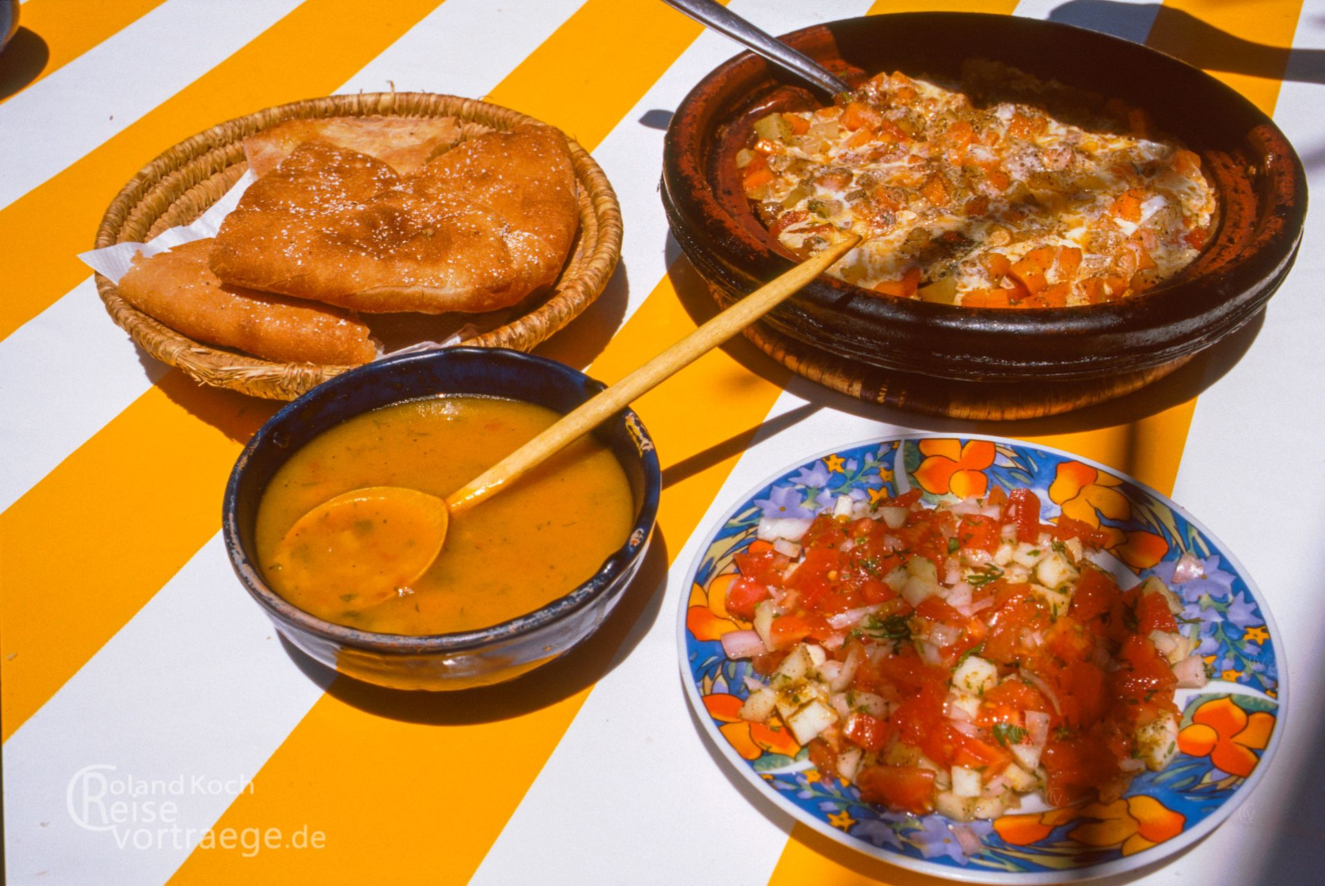 Moroccan cuisine  - Salad Marrocain